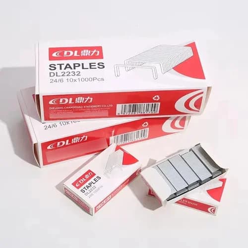 Grapas 24/6 De Acero Pack 10 Cajas X1000 — imagen 1 de 4