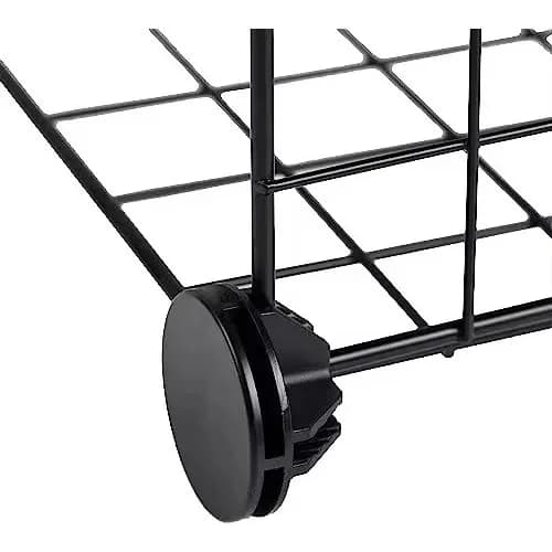 Organizador Estantería Metálica 8 Módulos Cubos Armable Negro — imagen 5 de 7