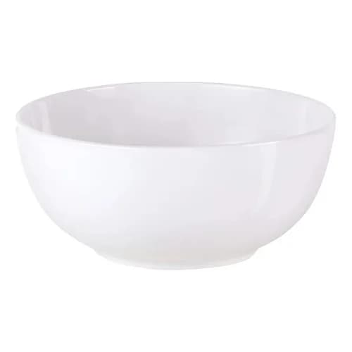 Ensaladera Porcelana Tramontina Maria Augusta 24 Cm Blanca X6