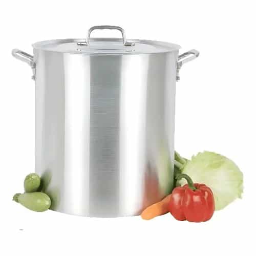 Olla De Aluminio Oliveira 18,2 L 30x28 Cm Asas Remachadas
