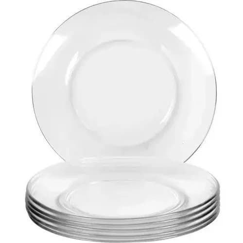Plato De Postre Duralex Astral Vidrio 19 Cm X24 Unidades — imagen 1 de 4