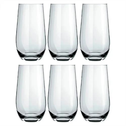 Vaso De Vidrio Dubai Nadir Refresco 530 Ml X 6 Unidades — imagen 1 de 4