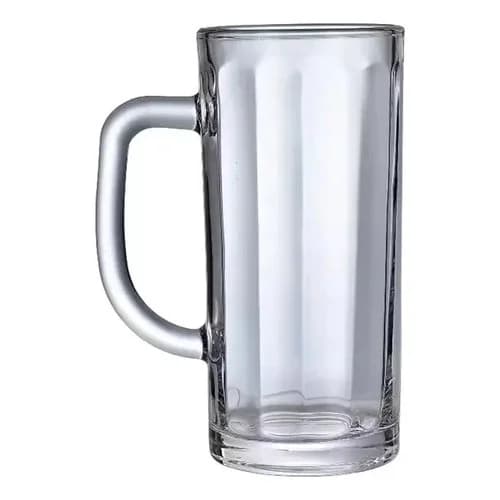 Jarra De Cerveza De Vidrio Tariq 415 Ml — imagen 1 de 6
