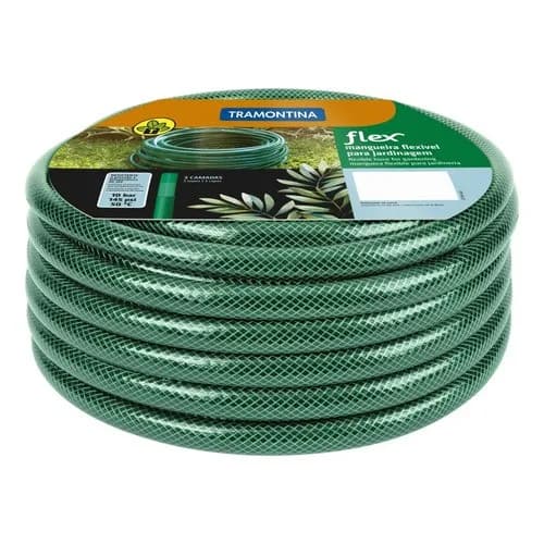 Manguera Para Jardín Tramontina Flex 1/2 300 M Verde — imagen 1 de 1