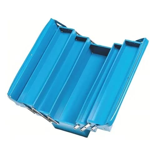 Caja de Herramientas Tramontina Metal 5 Cajones Azul — imagen 2 de 3