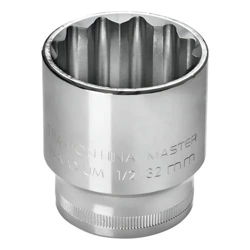 Llave Estriada Tramontina 17 Mm 1/2 Acero Cromado — imagen 1 de 1