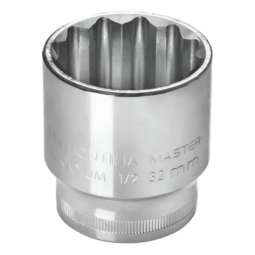 Llave De Tubo Tramontina Acanalada 18 Mm 1/2 Acero Cromado — imagen 1 de 1