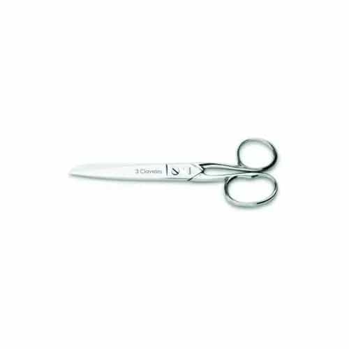 Tijera De Sastre 3 Claveles 15 Cm Acero Al Carbono Hoja Recta