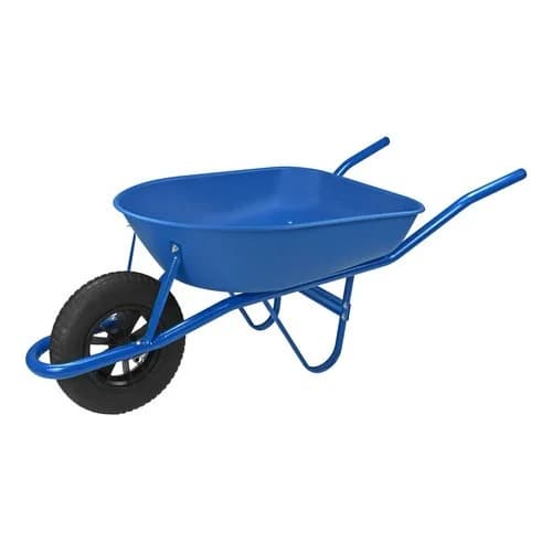 Carretilla Tramontina Con Balde Plástico 50 L Azul