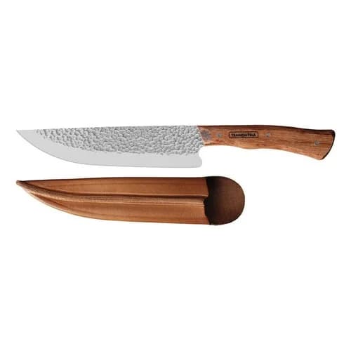 Cuchillo Para Carne Tramontina Nómade 8 Inox Con Vaina — imagen 1 de 4