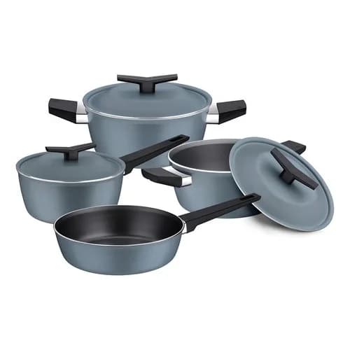 Batería De Cocina Tramontina Spezia 4 Piezas Inducción Azul — imagen 1 de 5