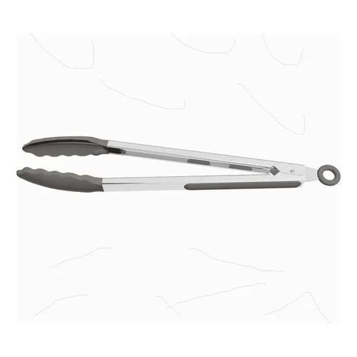 Pinza De Cocina Tramontina Softta De Silicona Gris 33,9 Cm — imagen 1 de 5