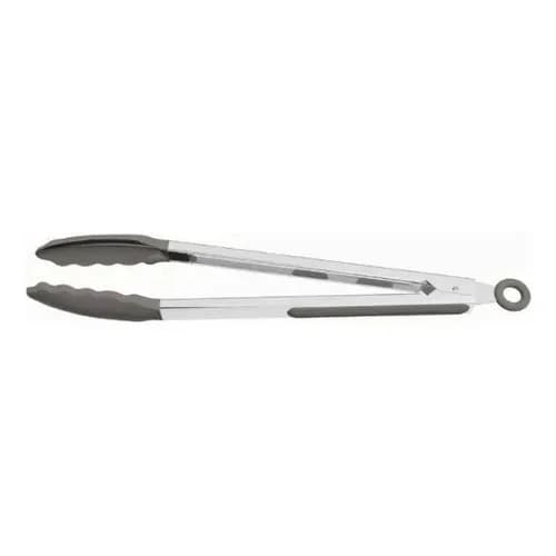 Pinza De Cocina Tramontina Softta De Silicona Gris 33,9 Cm — imagen 4 de 5