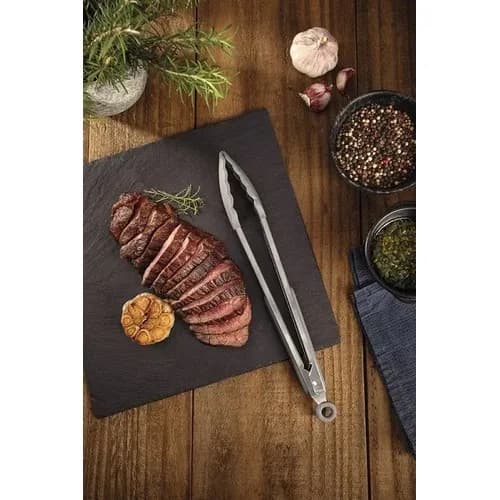 Pinza De Cocina Tramontina Softta De Silicona Gris 33,9 Cm — imagen 3 de 5