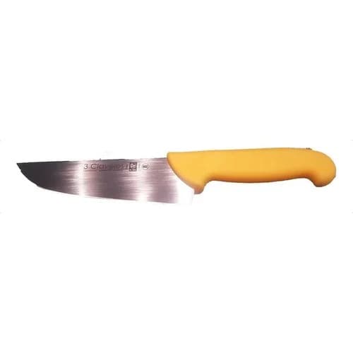 Cuchillo Carnicero 3 Claveles Hoja 18 Cm España Acero Amarillo — imagen 1 de 3