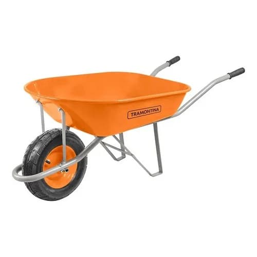 Carretilla Tramontina 80 L Metal Rueda Inflable