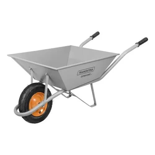 Carretilla Tramontina 65 L Rueda Inflable Gris — imagen 1 de 2