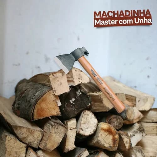 Hacha De Mano Tramontina Con Uña Mango De Madera — imagen 3 de 9