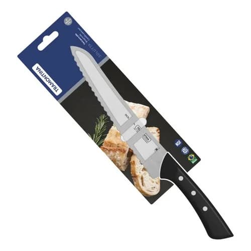 Cuchillo Para Pan Tramontina Solutta Acero Inoxidable 8 Pulgadas — imagen 1 de 3