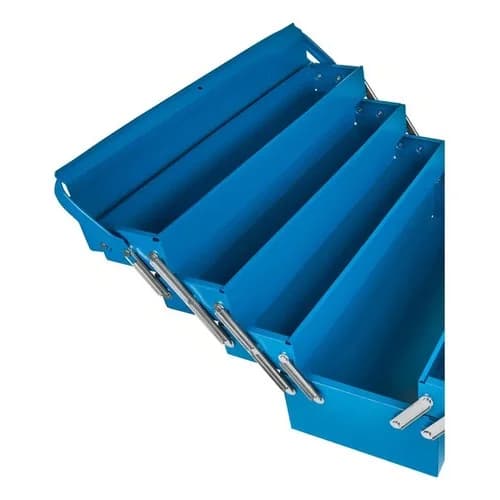 Caja De Herramientas Tramontina Acordeón 7 Cajones Azul — imagen 3 de 8