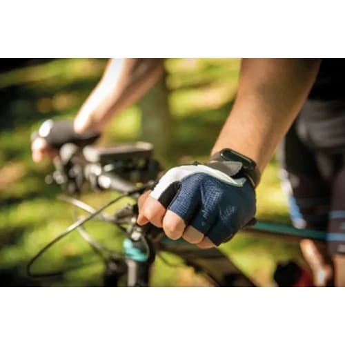 Guantes De Ciclismo Tramontina Poliéster Negro Talle M — imagen 2 de 2