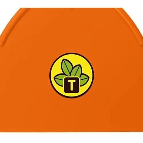 Espátula Tramontina De Plástico Liso 10 Cm Naranja — imagen 2 de 3