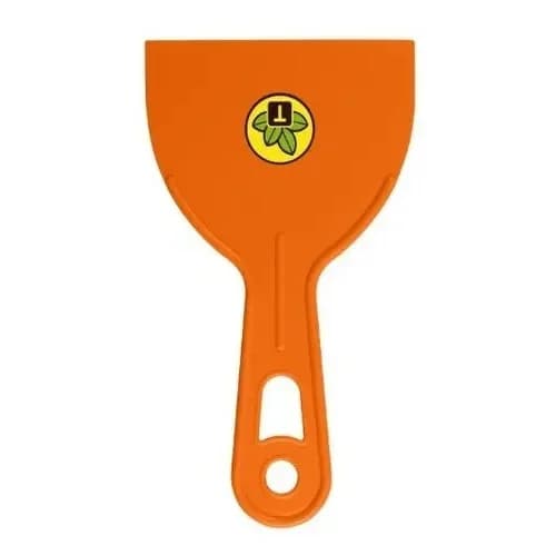Espátula Tramontina De Plástico Liso 10 Cm Naranja — imagen 3 de 3