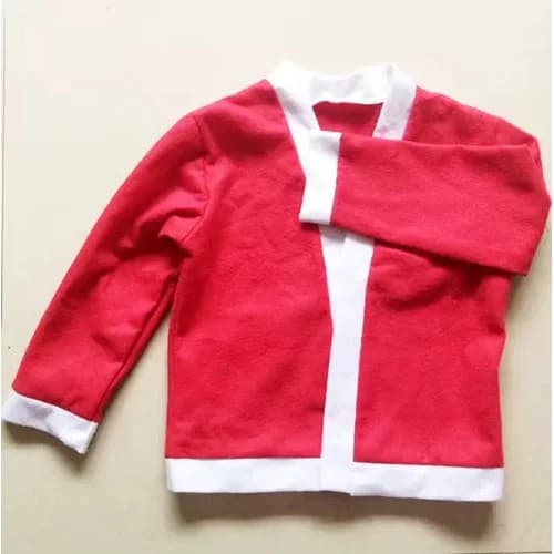 Disfraz De Papá Noel Adulto Talle Único Rojo Y Blanco — imagen 4 de 5