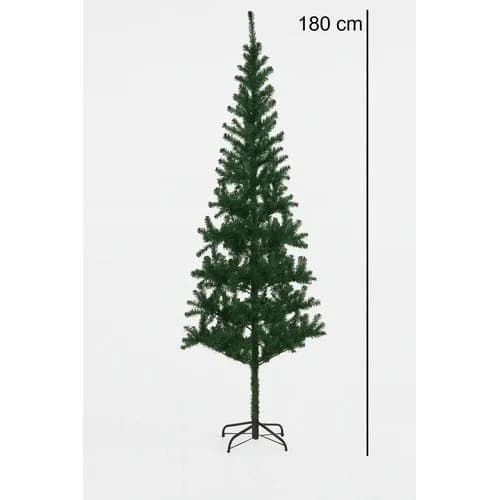 Árbol De Navidad 180 Cm Base De Metal 280 Ramas — imagen 3 de 5
