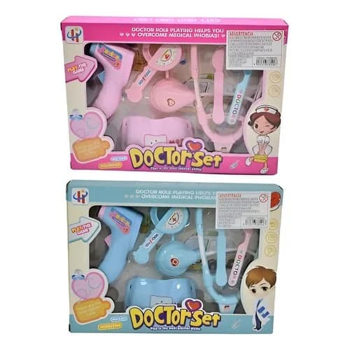 Set De Doctor Infantil Juguete 6 Piezas En Caja — imagen 1 de 2