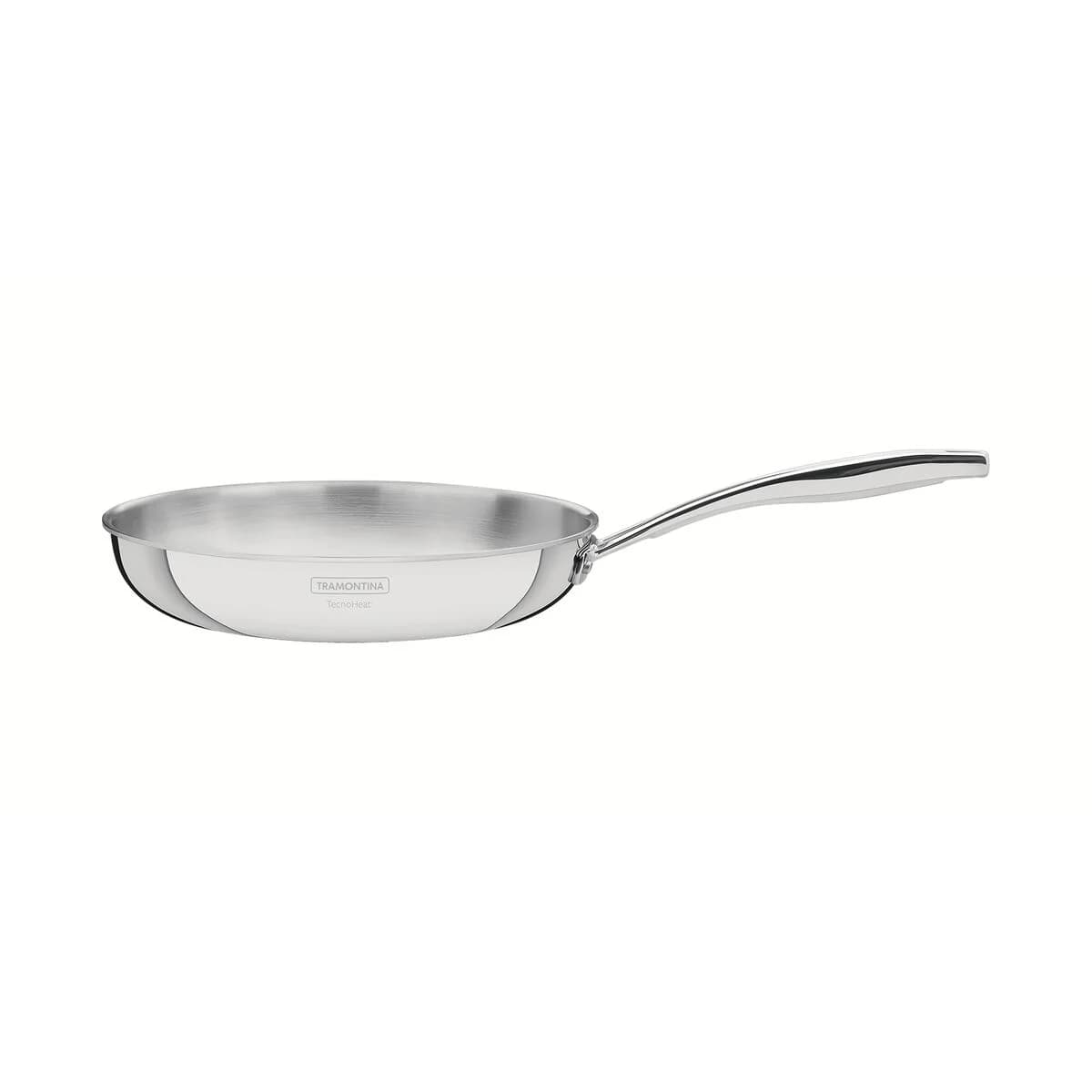 Sartén Tramontina Grano Triple Fondo 20 cm 1,2 L Acero Inoxidable — Apta Inducción