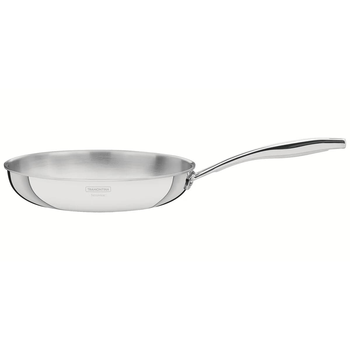 Sartén Tramontina Grano Triple Fondo 30 cm 3,4 L Acero Inoxidable — Apta Inducción — imagen 1 de 8
