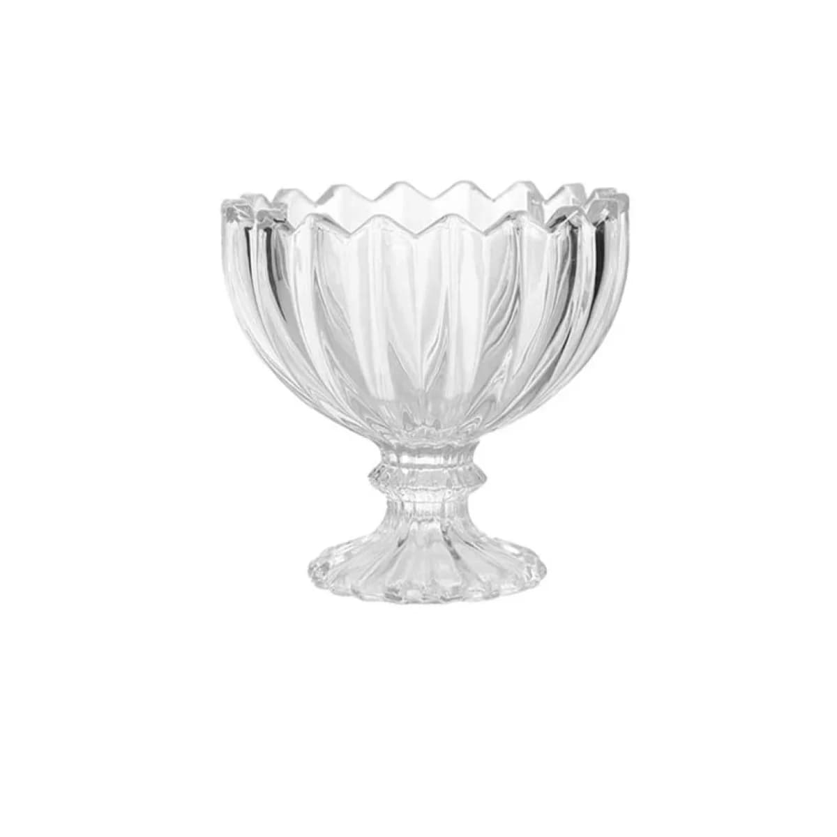 Set 6 Copas de Vidrio Helado Postre Corona 155 ml — imagen 2 de 2
