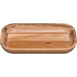 Fuente Recipiente De Madera Rectangular Tramontina Asado
