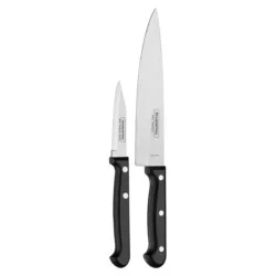Cuchilla Cocina Tramontina 2 Piezas Ultracorte Inoxidable