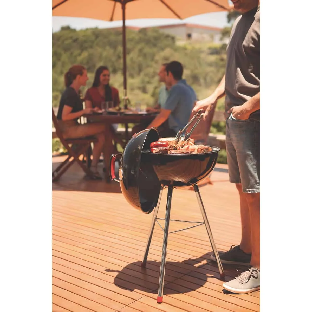 Parrilla Grill Barbacoa Tramontina A Carbon Tcp 450l - Imagen 6