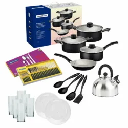 Kit De Cocina Ollas Completo 53 Piezas Bateria Tramontina