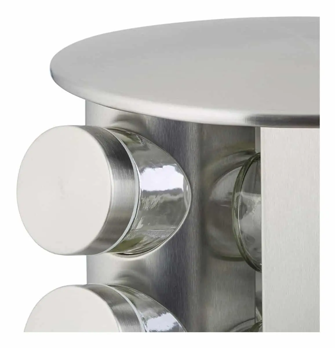 Especiero Giratorio Acero Inoxidable 16 Frascos - Imagen 3