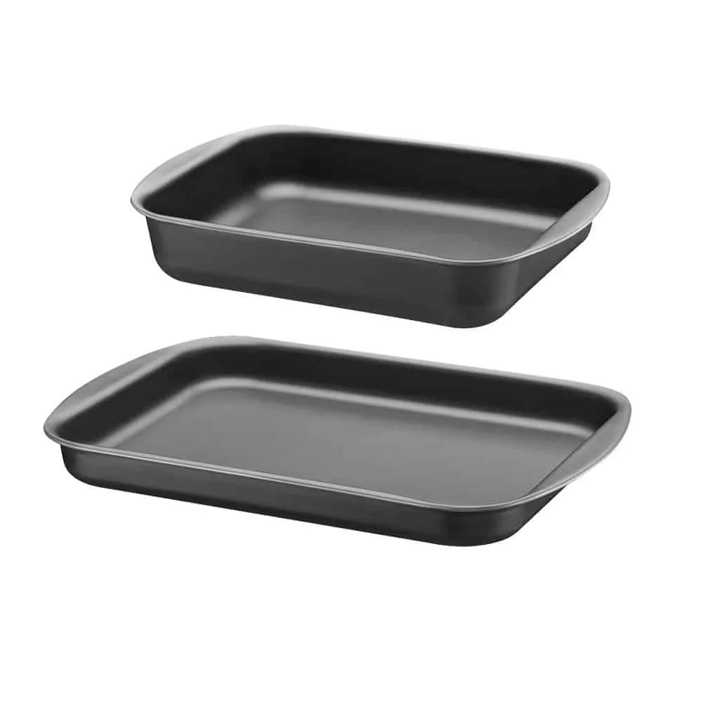 Set Asaderas Tramontina Teflon Antiadherente 2 Piezas - Imagen 1