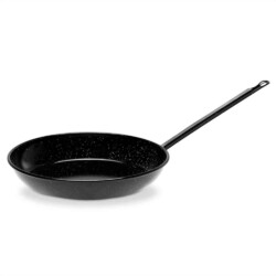 Sarten Acero Esmaltado 20 Cm Vaello Con Mango