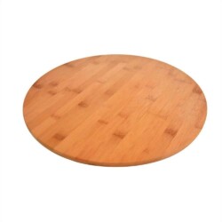 Tabla De Madera Bambu Redonda Pizza 29 Cm Fiesta