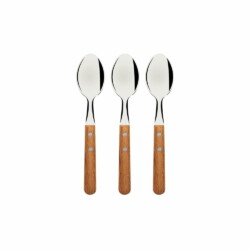 Cuchara De Te Tramontina Mango De Madera Dynamic X3 Unid
