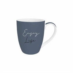 Taza De Ceramica Mug Jarro 340 Ml Selecta Happy
