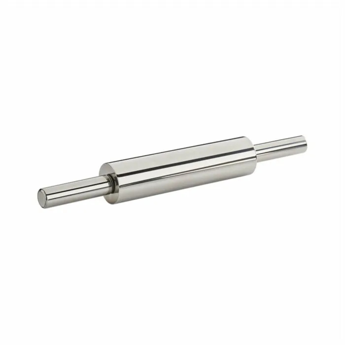 Palote De Amasar Acero Inoxidable 44 Cm X 5 Cm Giratorio