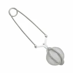 Infusor De Te Bola Filtro Acero Inoxidable Con Mango