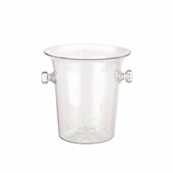 Champagnera Hielera De Acrilico 21 Cm X 20 Cm Para Botella