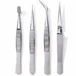 Juego De Pinza De Precision 4 Uni Bruselas Acero Inox - Imagen 2