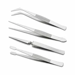 Juego De Pinza De Precision 4 Uni Bruselas Acero Inox