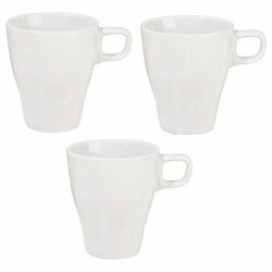Taza Ceramica Mug Jarro Cafe Te 250 Ml X 3 Uni Grupo Dos