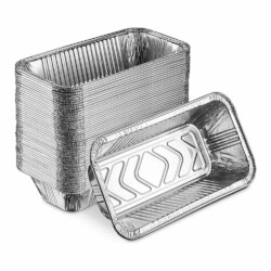 Bandeja Budinera Descartable Aluminio X 20 Uni 29 X 13 Cm